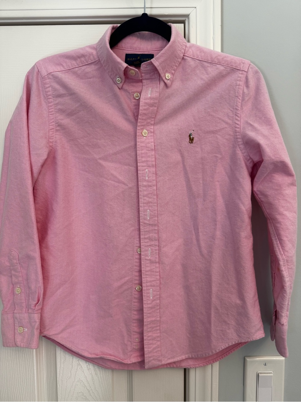 Polo by Ralph Lauren Pink Button-Down Oxford Shirt